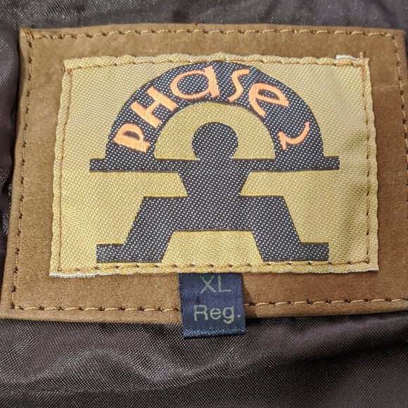 Phase 2 men's suede leather jacket Size XL Vintage - Picture 8 of 8